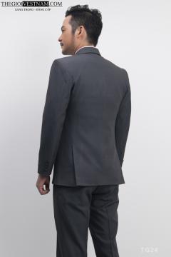 Bộ Suit Xám Đậm Classic Fit TGS24